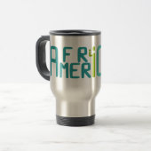 Afrikanisch Reisebecher (Vorderseite Links)