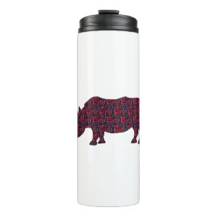 Afrikanisch-Rhinoceroc Thermosbecher