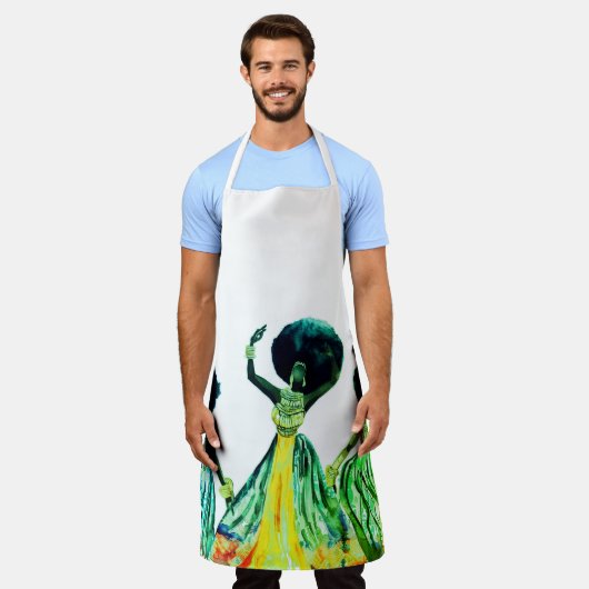 afrikanisch schürze (Getragen)