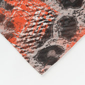 Afrikanisch, Stammeskultur. Fleecedecke (Ecke)