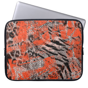 Afrikanisch, Stammeskultur. Laptopschutzhülle