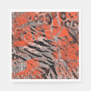 Afrikanisch, Stammeskultur. Serviette