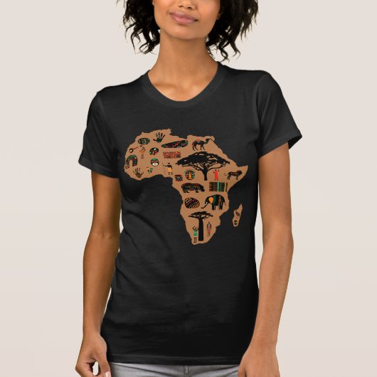 Afrikanisch stolz T-Shirt (Vorderseite)