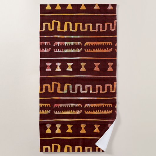 afrikanisch strandtuch (Vorderseite)