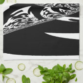 Afrikanische Abstrakte Kunstdrucke Geschirrtuch (Gefaltet)