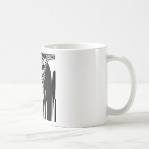 Afrikanische Abstrakte Kunstdrucke Kaffeetasse