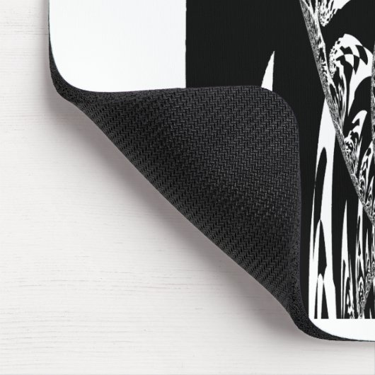 Afrikanische Abstrakte Kunstdrucke Mousepad (Ecke)