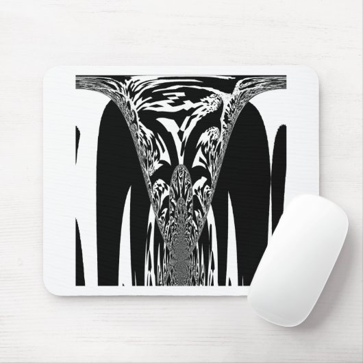 Afrikanische Abstrakte Kunstdrucke Mousepad (Mit Mouse)