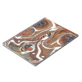 Afrikanische Abstrakte Kunstdrucke Notizblock (Linke Seite)