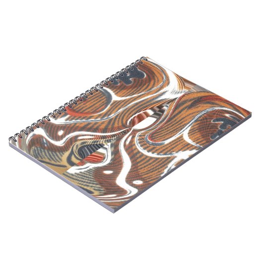 Afrikanische Abstrakte Kunstdrucke Notizblock (Linke Seite)