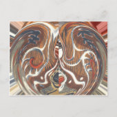 Afrikanische Abstrakte Kunstdrucke Postkarte (Vorderseite)