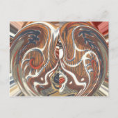 Afrikanische Abstrakte Kunstdrucke Postkarte (Vorderseite)