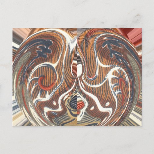 Afrikanische Abstrakte Kunstdrucke Postkarte (Vorderseite)