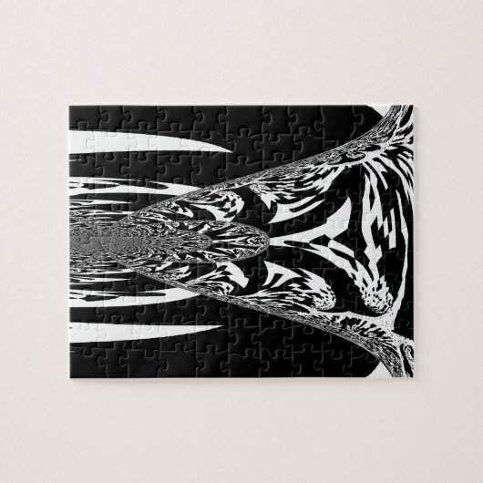 Afrikanische Abstrakte Kunstdrucke Puzzle (Horizontal)