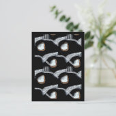 Afrikanische Abstrakte Postkarte (Stehend Vorderseite)