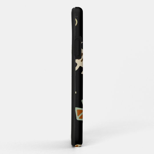 Afrikanische Adinkra-Symbole Case-Mate iPhone Hülle (Hinten/Rechts)