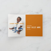 Afrikanische Adoption - Karten für die Ankündigung (Innenseite)