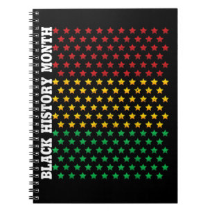 Afrikanische Amerikaner Schwarze Geschichte Monat Notizblock