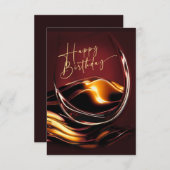 Afrikanische Amerikanerin Geburtskarte Ankündigung (Vorne/Hinten)