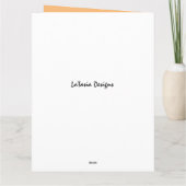 Afrikanische Amerikanerin glücklich zum Geburtstag Karte (Rückseite)