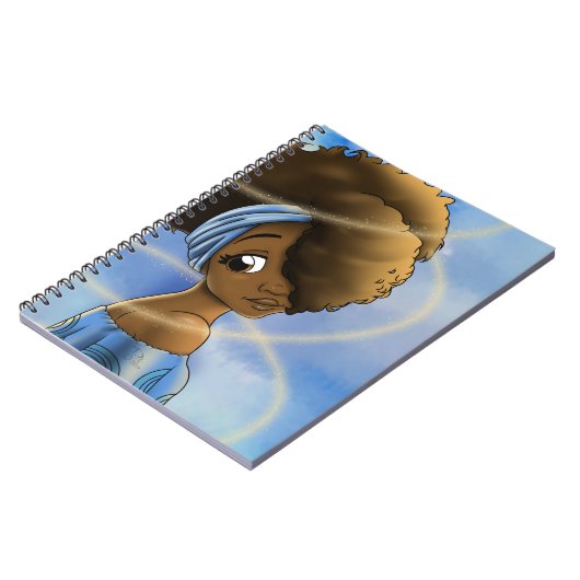 Afrikanische Amerikanerin Notizblock (Linke Seite)