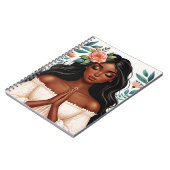 Afrikanische Amerikanerin Prahlerin Notizblock (Linke Seite)