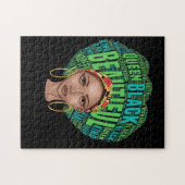 Afrikanische Amerikanerin Puzzle (Horizontal)