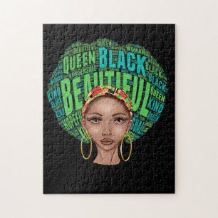 Afrikanische Amerikanerin Puzzle