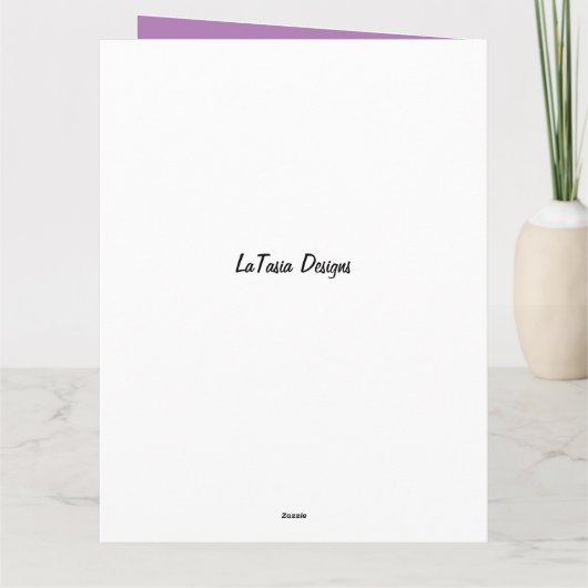 Afrikanische Amerikanerin Singmikrofon Karte (Rückseite)