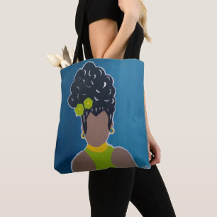 Afrikanische Amerikanerin Tote Bag Tasche