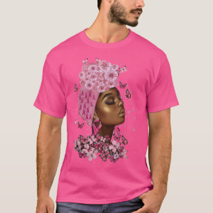 Afrikanische Amerikanerinnen Geschenke über Brustk T-Shirt