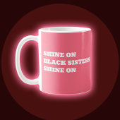 Afrikanische Amerikanerinnen Motivierend Tasse