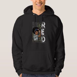 Afrikanische Amerikanerinnen Veteran unterstützen  Hoodie