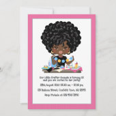 Afrikanische Amerikanisch-Kunsthandwerkerische Geb Einladung (Vorderseite)