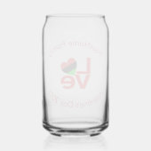 Afrikanische Amerikanische Diaspora Rote LIEBE Per Dosenglas (Rückseite)