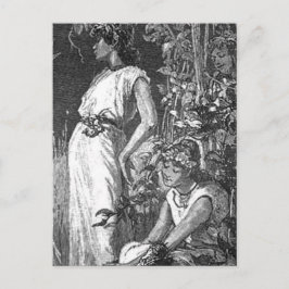 Afrikanische Amerikanische Fairies (Brautparty) Einladungspostkarte