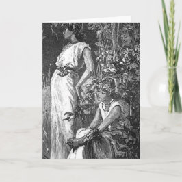 Afrikanische amerikanische Feen (Brautparty) Einladung