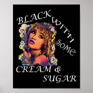 Afrikanische amerikanische Grafische Kunst Zitat s Poster