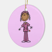 Afrikanische amerikanische keramikornament (Links)