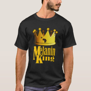 AFRIKANISCHE AMERIKANISCHE KÖNIG GEBURTSTAG MAN ME T-Shirt