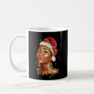 Afrikanische amerikanische Königin Schwarze Frau M Kaffeetasse