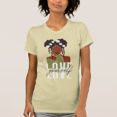 Afrikanische amerikanische Liebe Ihr Shirt (Vorderseite)