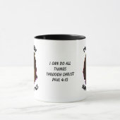 Afrikanische amerikanische MAMA Christlich Tasse (Zentrum)