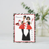 Afrikanische amerikanische Postkarten "Domestic Di (Stehend Vorderseite)