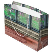 Afrikanische Amerikanische Prinzessinnen Große Geschenktüte (Rückseite Schrägansicht)