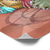 Afrikanische Amerikanische Prinzessinnen Poster (Ecke)