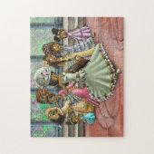 Afrikanische Amerikanische Prinzessinnen Puzzle (Vertikal)