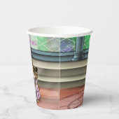 Afrikanische Amerikanische Prinzessinnen zum Gebur Pappbecher (Rechts)