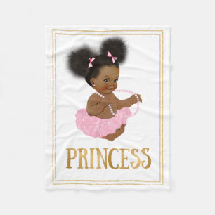 Afrikanische amerikanische Vintage Fleecedecke