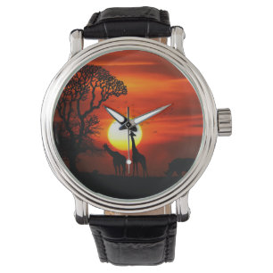 Afrikanische Armbanduhr